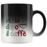 Life Begins After Coffee Color Changing Mug