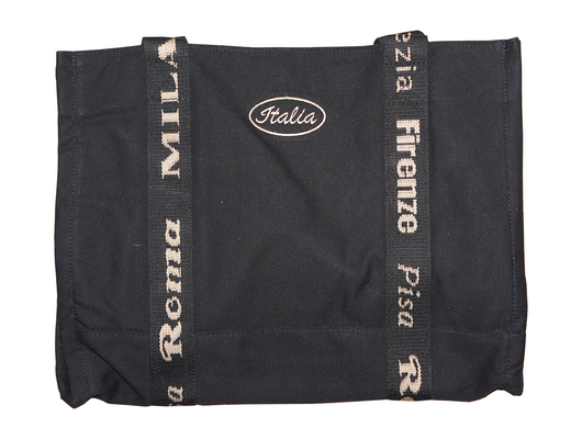 Black Heavy Duty Italian Tote Bag