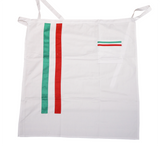 Italian Flag White Apron