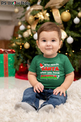 Santa Nonna Toddler Shirt