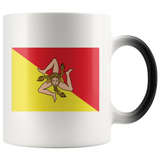 Sicilian Flag Color Changing Mug