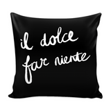 Sweetness of Doing Nothing Decorative Throw Pillow Set (Pillow Cover and Insert)
