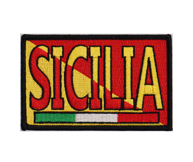 Sicilia Iron On Patch