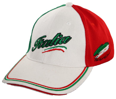 Italia Multi-Color Baseball Cap