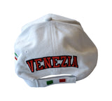Venezia White Baseball Cap