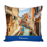 Venice II Decorative Throw Pillow Set (Pillow Cover and Insert)