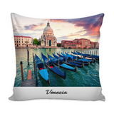 Venice Decorative Throw Pillow Set (Pillow Cover and Insert)