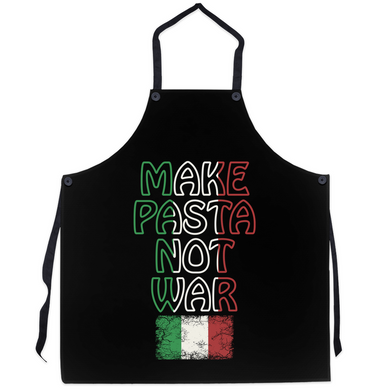 Make Pasta Not War Apron
