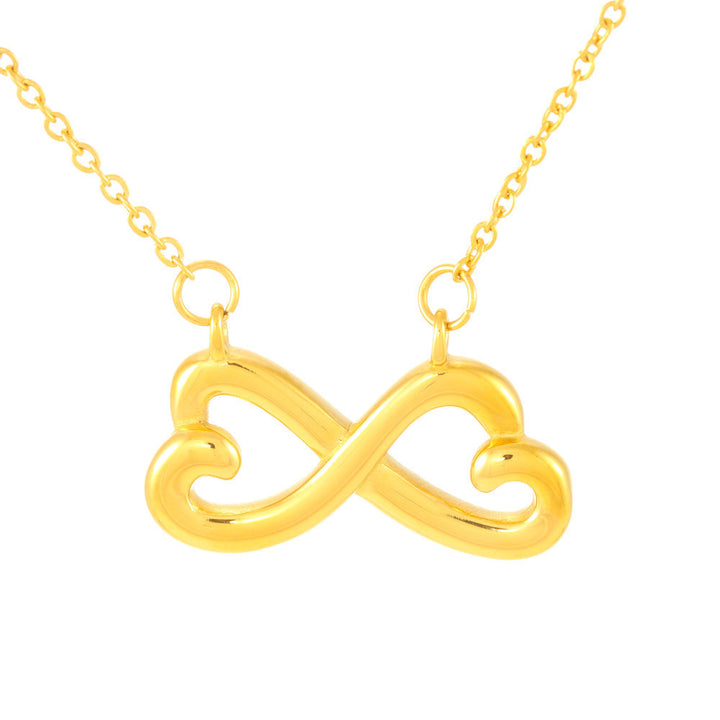 Infinity Hearts Necklace to Wife from Husband – P.S. I Love Italy