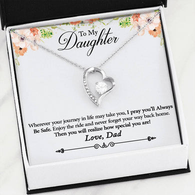 Forever Love Necklace to Daughter from Dad