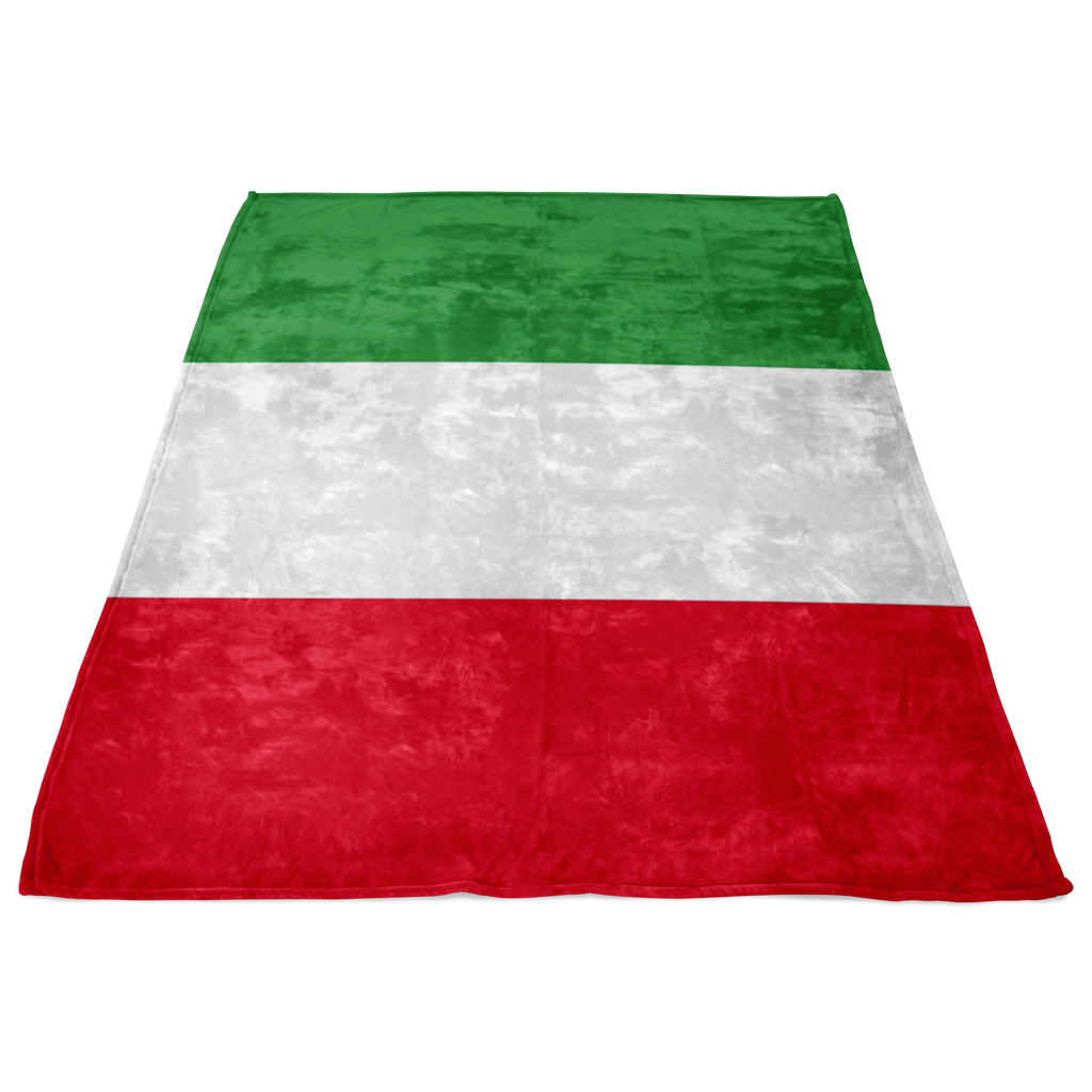 Italian Flag Fleece Blanket P.S. I Love Italy