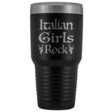Italian Girls Rock Tumbler - Large 30 oz.