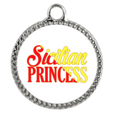 Sicilian Princess Lyric Style Bracelet with Natural Onyx and Dragon Vein Stone Beads