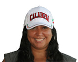 Calabria White Baseball Cap