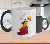 Sicilian Woman Warrior Color Changing Mug