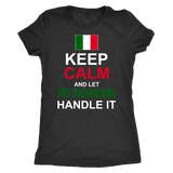 Let The Italian Girl Handle It Shirt