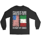 Italian By Blood Patriot By Choice Shirt