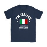 Italian Inside Voice Shirt
