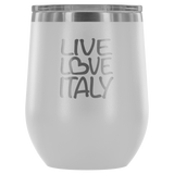 Live Love Italy Wine Tumbler
