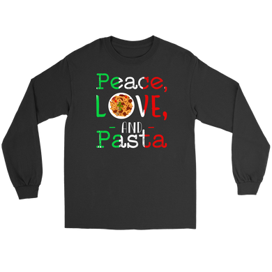 Peace Love and Pasta Shirt