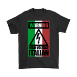 Warning High Voltage Italian II Shirt