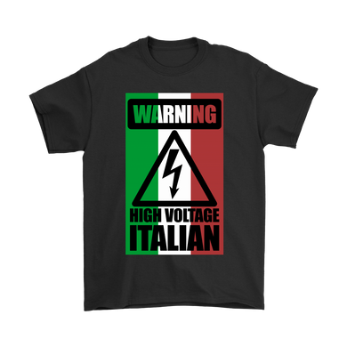 Warning High Voltage Italian II Shirt