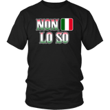 Italian I Don't Know Shirt