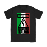 Warning High Voltage Italian II Shirt