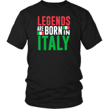 Legends are Born In Italy Shirt