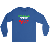 Italian Wife Happy Life Shirt