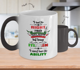 I Had the Right to Remain Silent I Color Changing Mug
