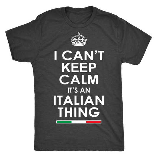 Can't Keep Calm Italian Shirt – P.S. I Love Italy