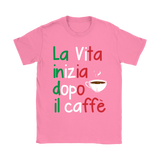 Life Begins After Coffee Shirt
